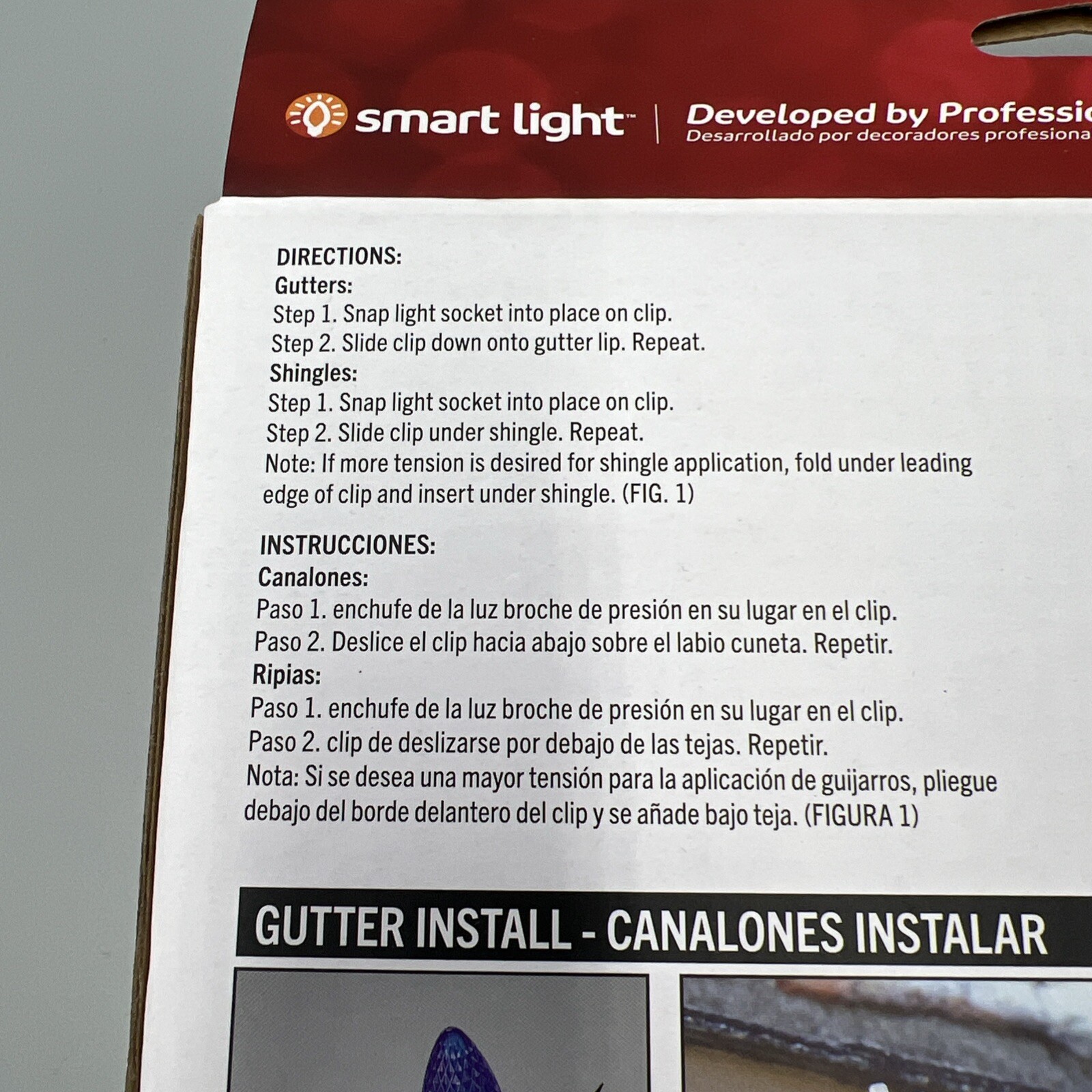 100 Universal Light Clips! Simple Living Solutions For Gutters, Shingles & Tile