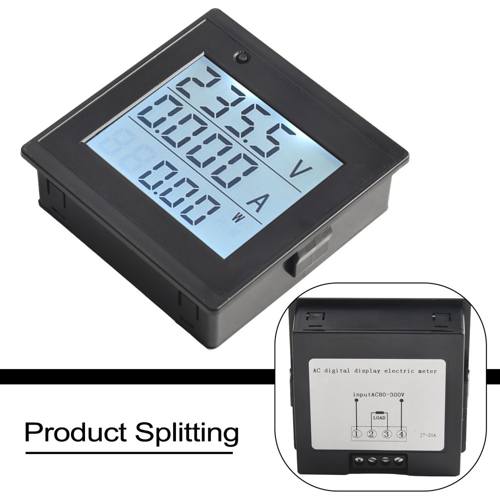 Compact and Reliable Electric Energy Meter for Precise Parameter Monitoring