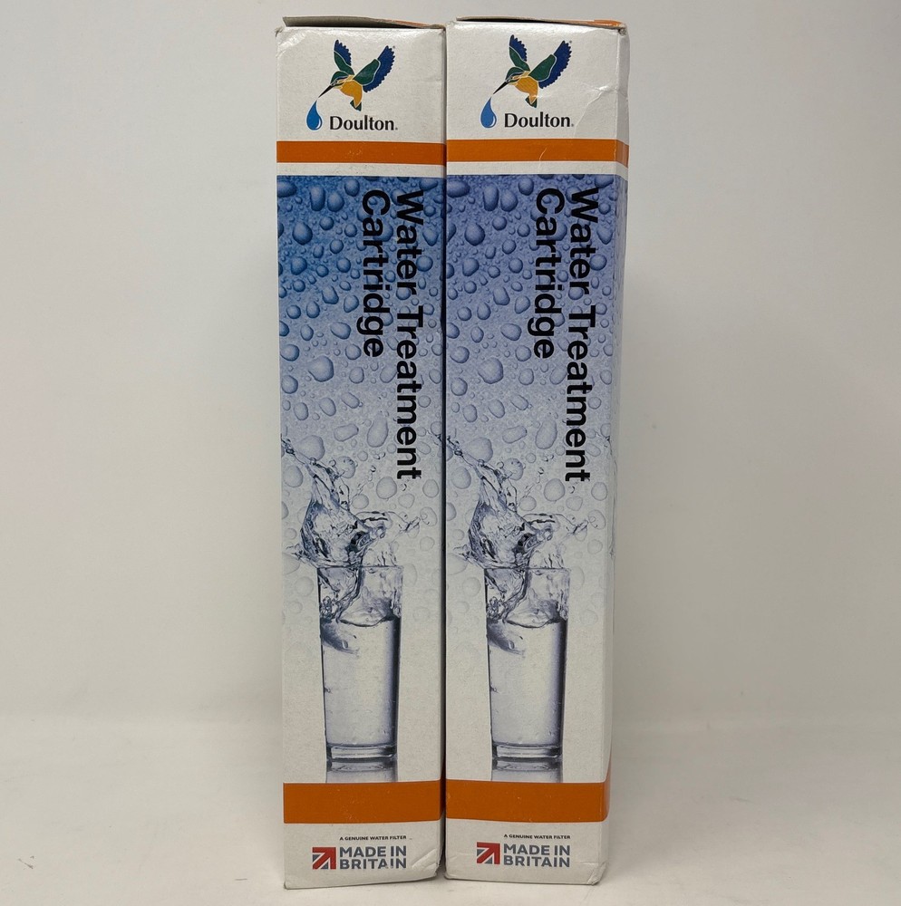 Doulton 10in Ceramic Filter Candles BSP Thread White 2-Pack