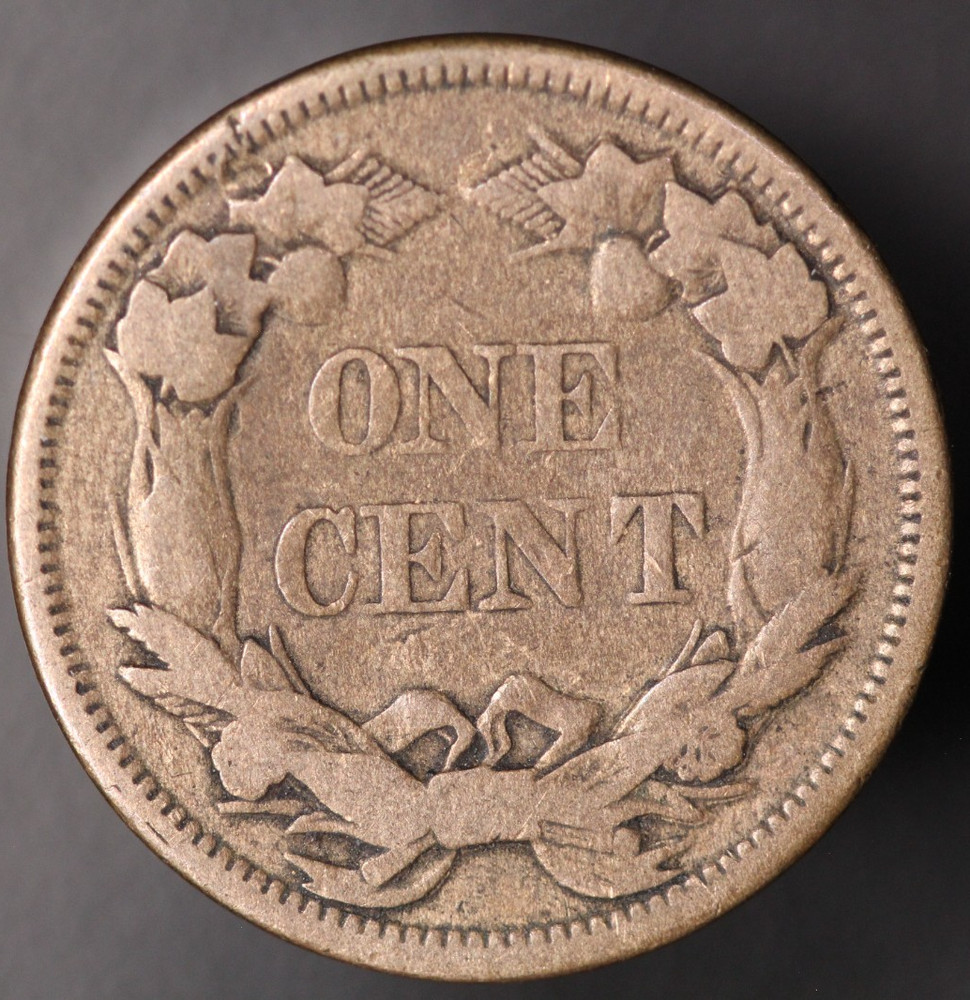 1858 FLYING EAGLE CENT | FRESH FROM AN OLD COLLECTION -LOT CC-570