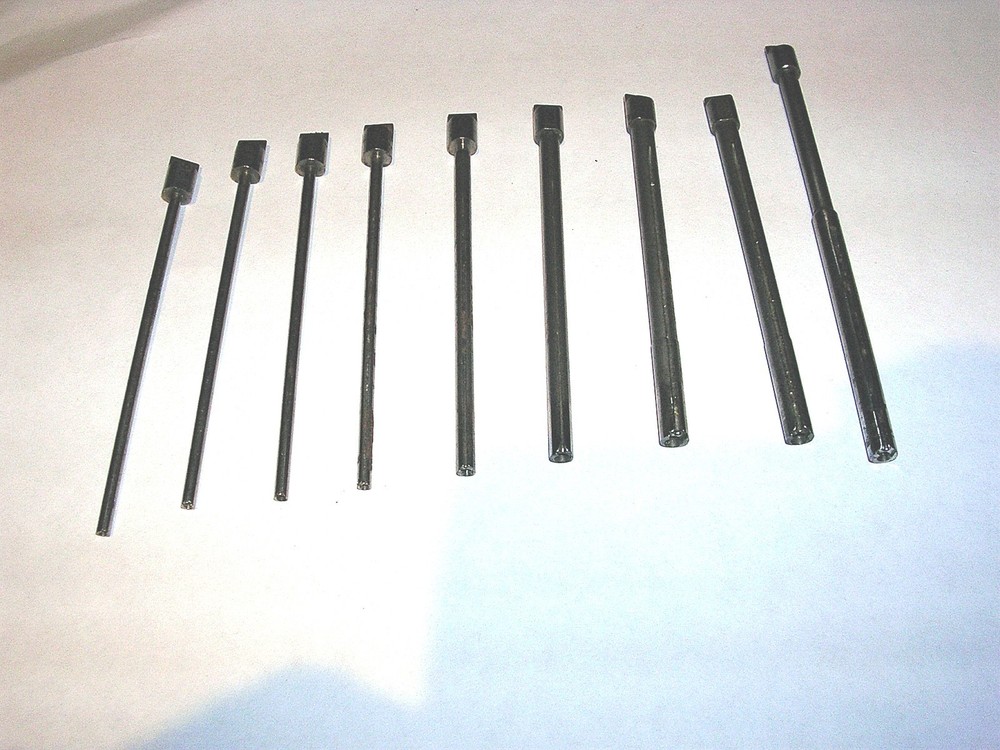 WIREWRAP BITS USED LOT (9)  COOPER, OK IND. GARDNER