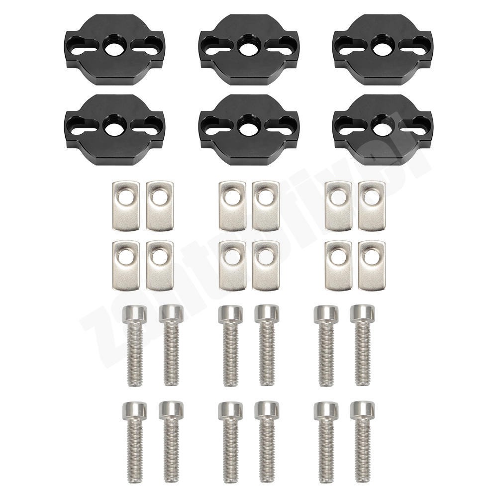 US For CF - MOTO ATV UTV Accessory Anchor Aluminum Tie Down Anchor Kit Set of 8