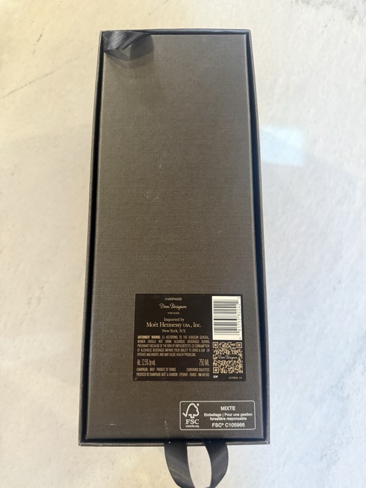 2013 Dom Perignon Brut Box and Insert Only No Bottle