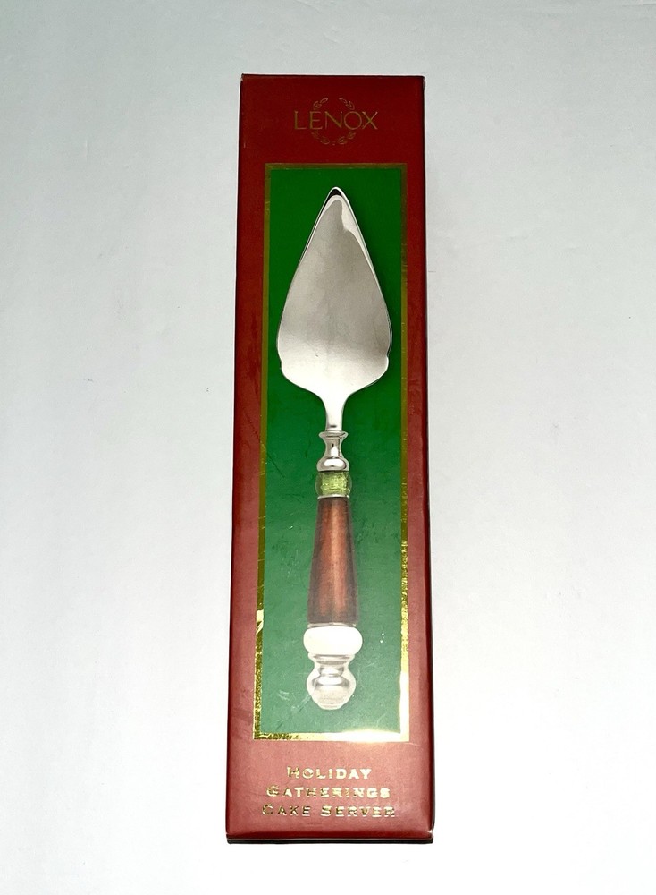 Lenox Cake Server Christmas Holiday