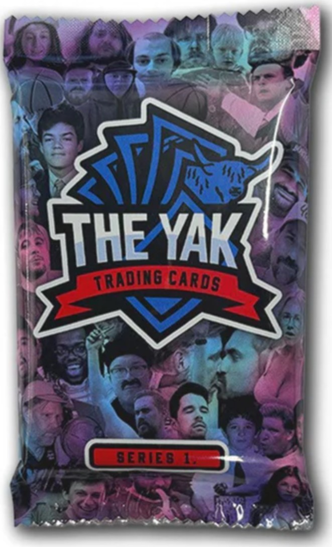 Barstool Yak Trading Cards Pack  IN HAND.  FREE SHIPPING
