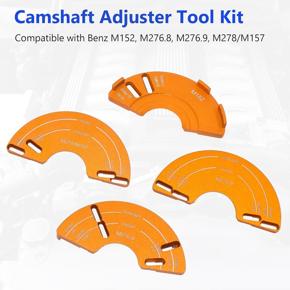 Engine Alignment Locking Timing Tool Kit with 4PCS Camshaft Adjuster Tool...