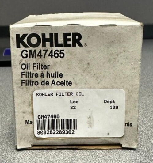 Kohler Oil FIlter (GM47465)