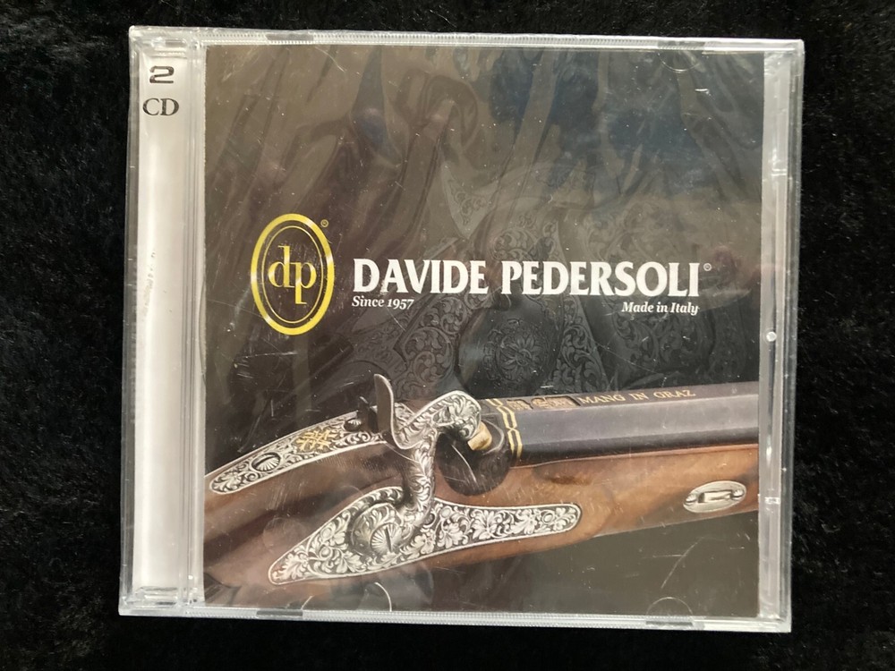 ~DAVIDE PEDERSOLI~Instructions for Muzzleloading Double CD Brand New SEALED!