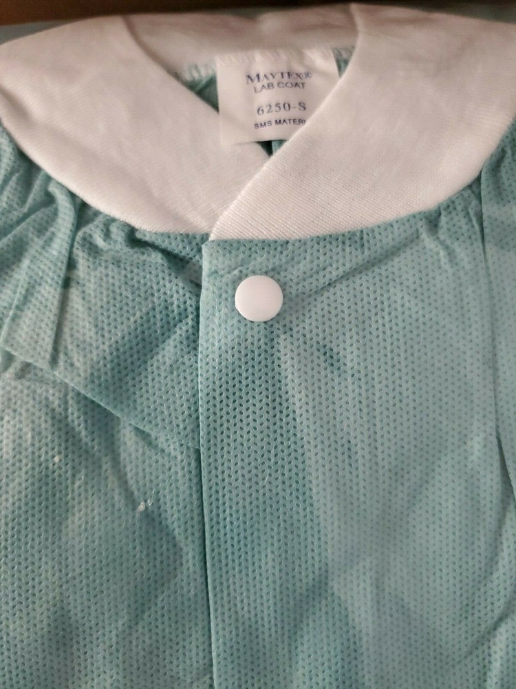 30 Maytex none-woven cloth sms laboratory isolation coats (small)