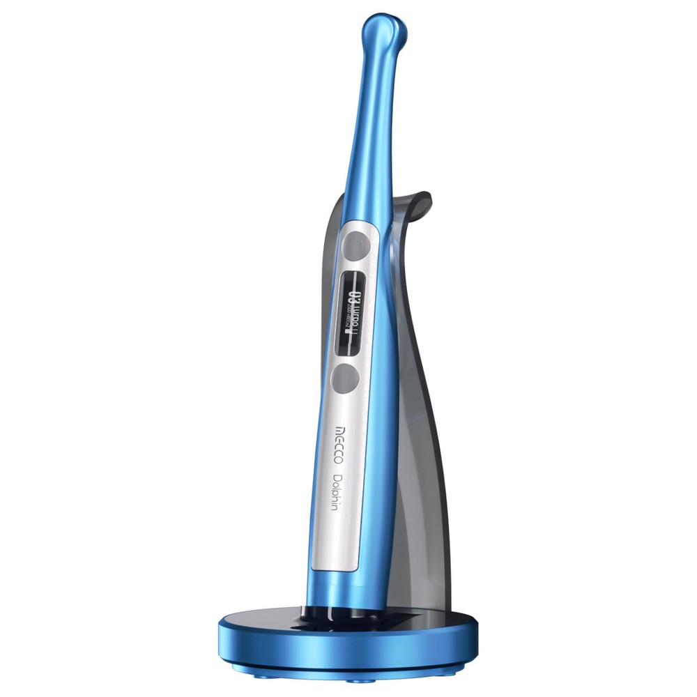 Dolphin Dental LED Cordless Curing Light Caries Dectection+Built-in Light Meter