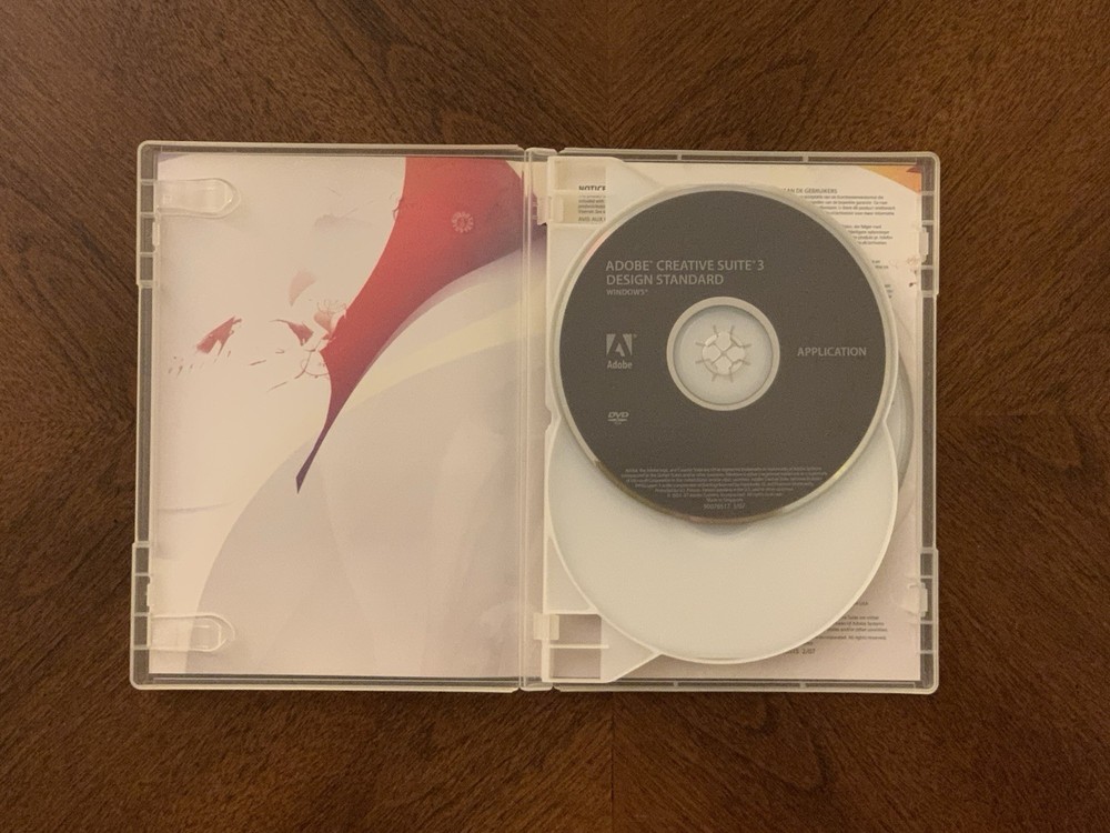 ADOBE CREATIVE SUITE 3 Design Standard, for Windows, 3 DVDs, NO SUBSCRIPTION!
