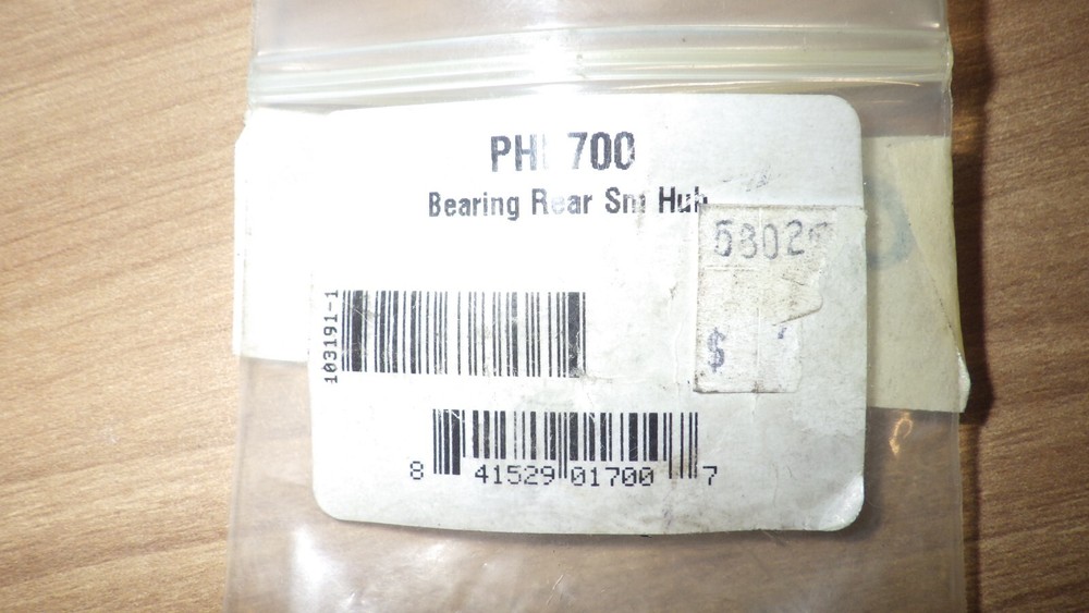 CHRIS KING BEARING, NEW, PHB700, SINGLE