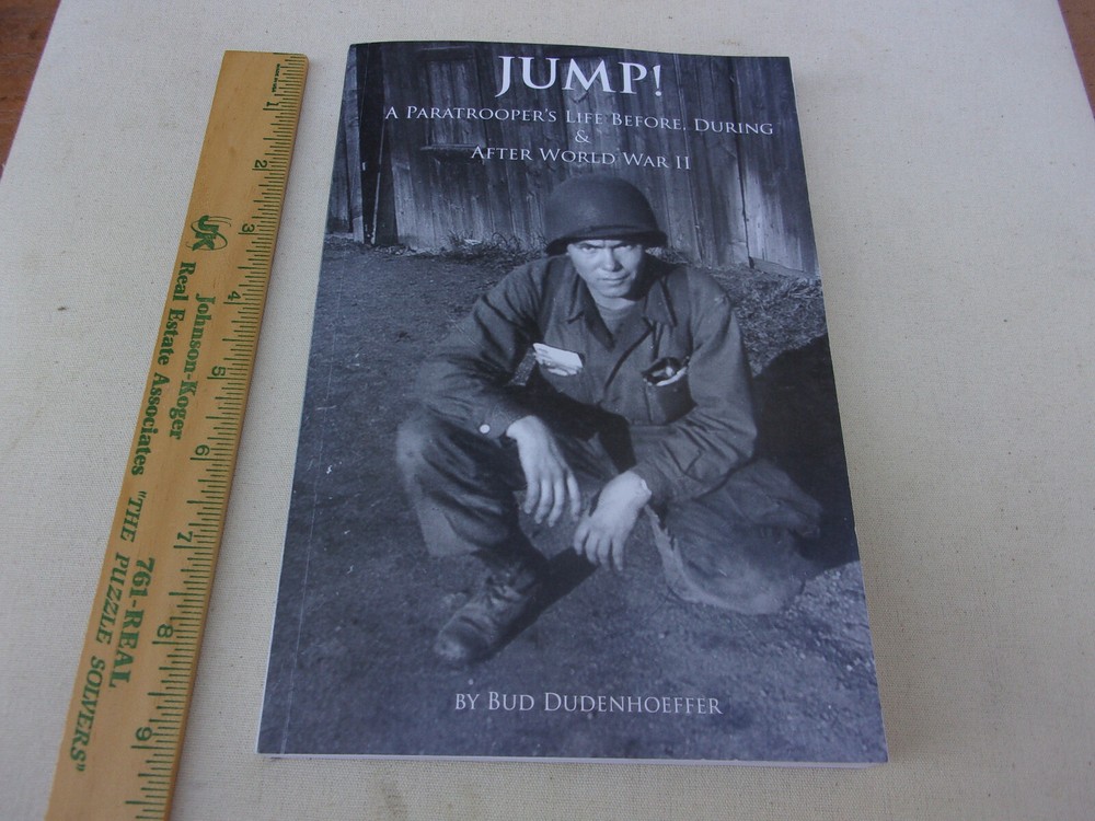 WW2 VETERAN US ARMY 17TH AIRBORNE AUTHOR AUTOBIOGRAPHY BOOK GREAT DEPRESSION