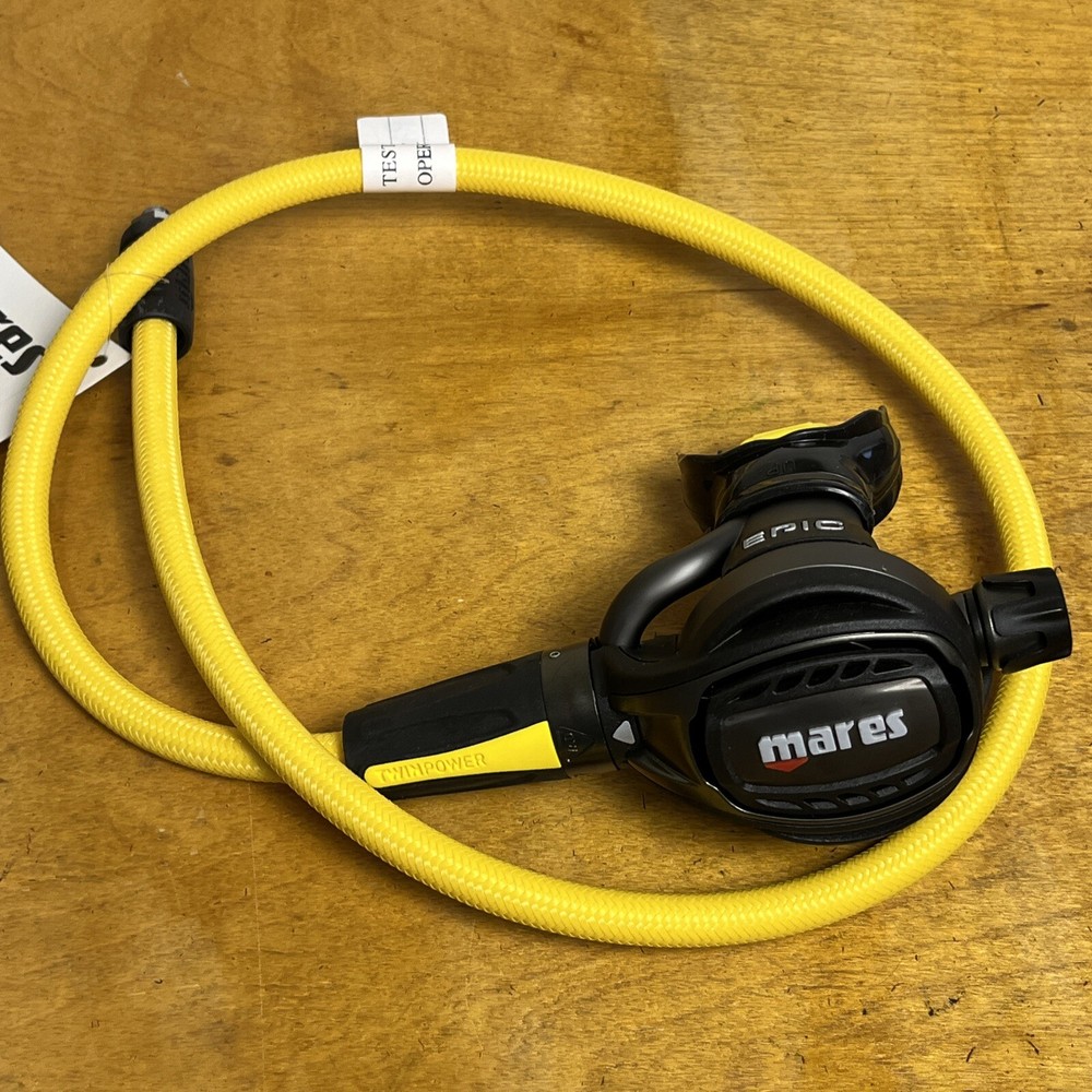 Mares Epic ADJ Octopus - Scuba Diving Octo Regulator Air Source - 416550