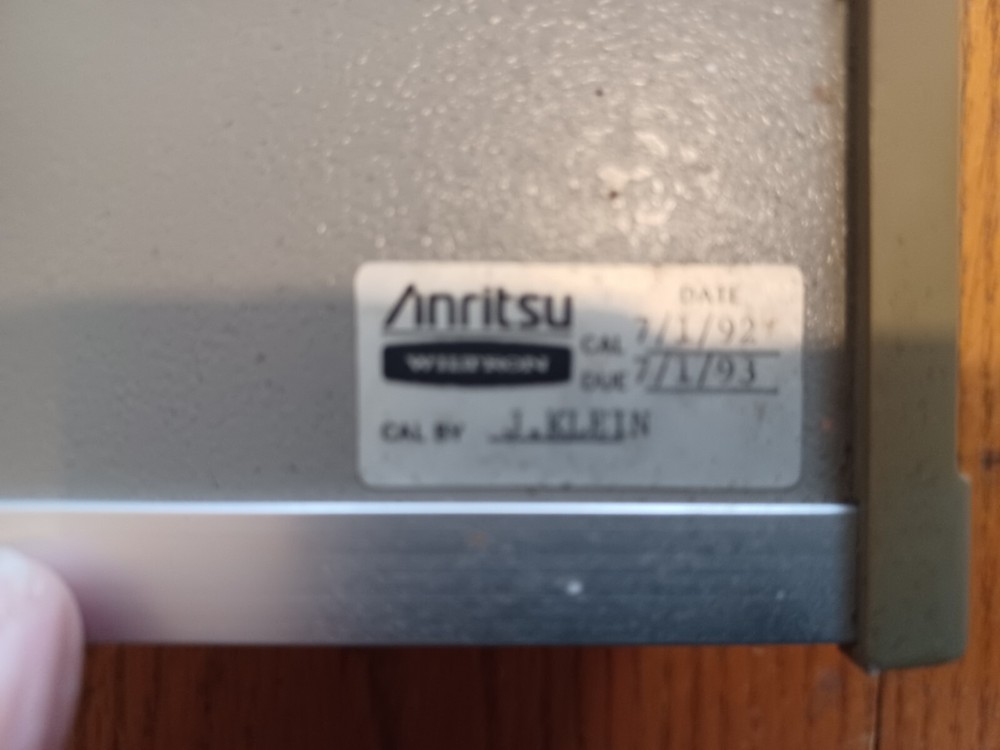 ANRITSU ML93B OPTICAL POWER METER