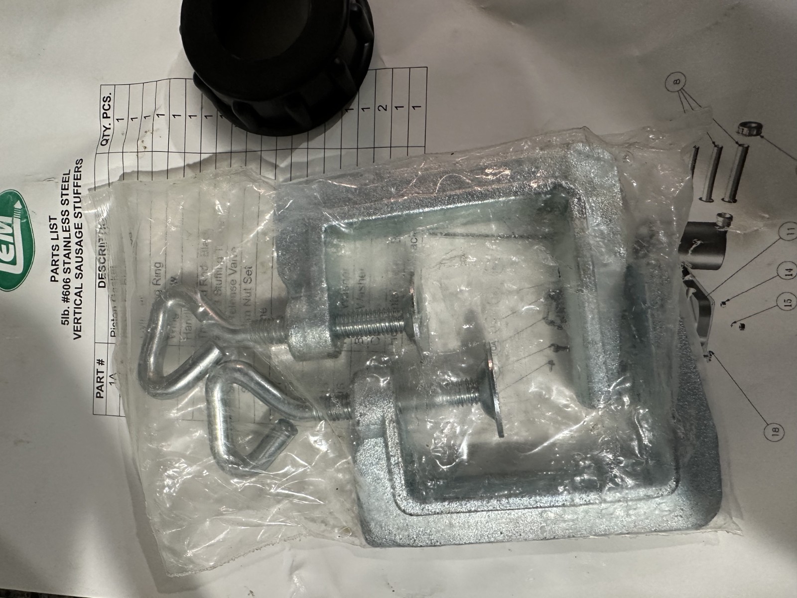 LEM Mighty Bite 5 lb. Stainless Steel Vertical Sausage Stuffer Maker