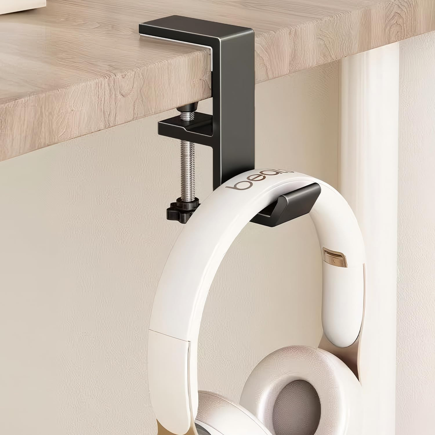 Headphone Stand - Aluminum Alloy Headphone Holder, under Headset Stand for Desk