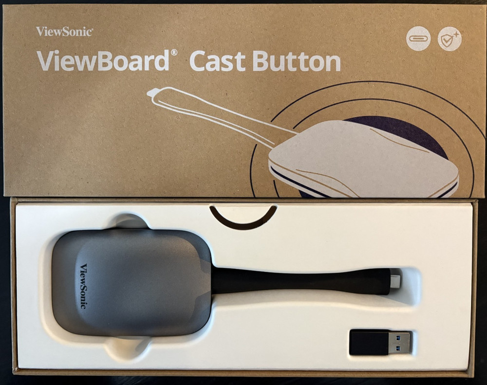 Viewsonic - VB-WPS-001 - ViewSonic ViewBoard Cast Button for Wireless