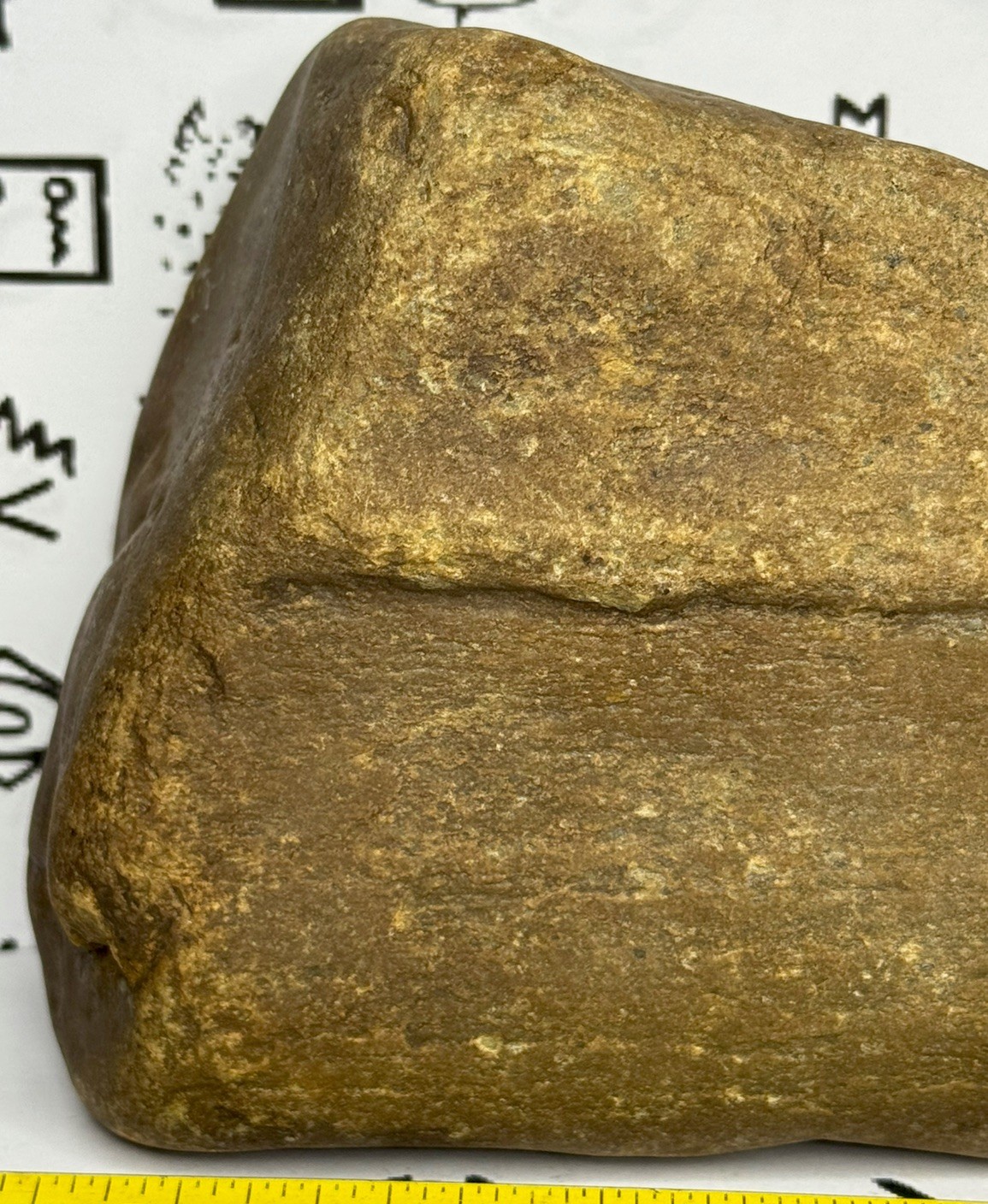 Native American Indian Authentic Artifact Stone Carved Effigy, 2 lb 13 oz • VA