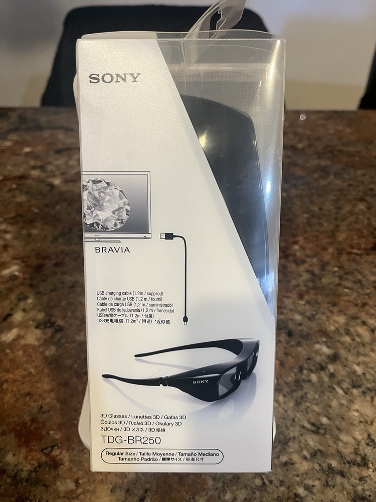 Sony TDG-BR250 Active 3D Glasses 2pc Set