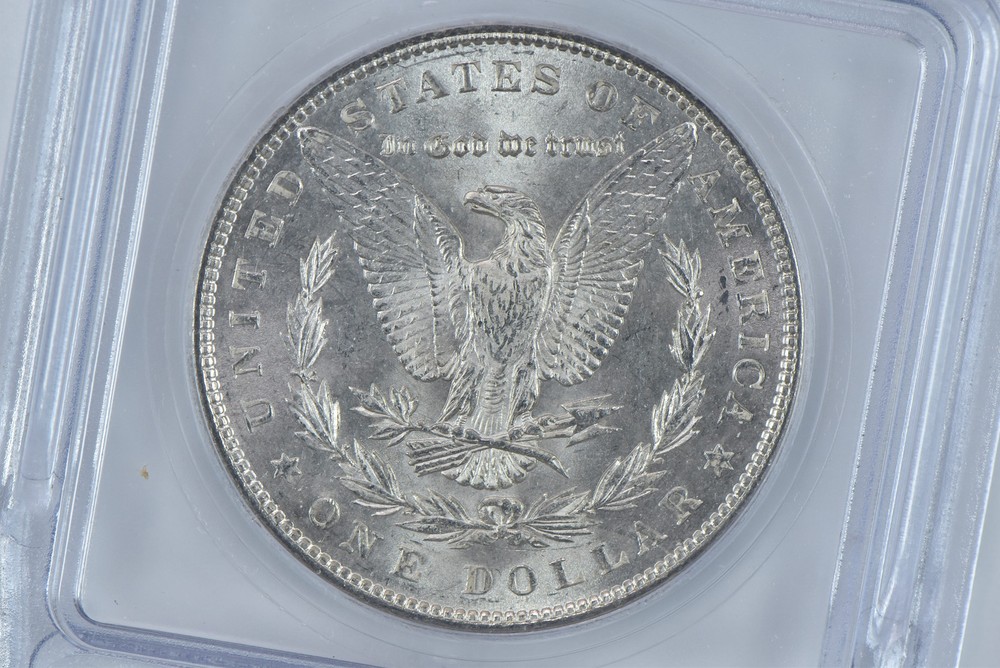 1886 Morgan Silver Dollar MS63 ICG