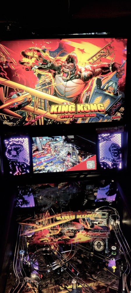 King Kong pinball rectangular speaker inserts