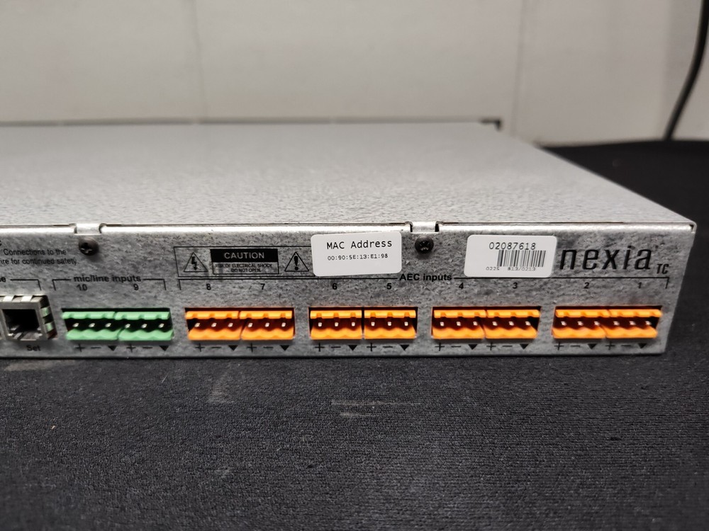Biamp Nexia TC Audio Digital Signal Processor