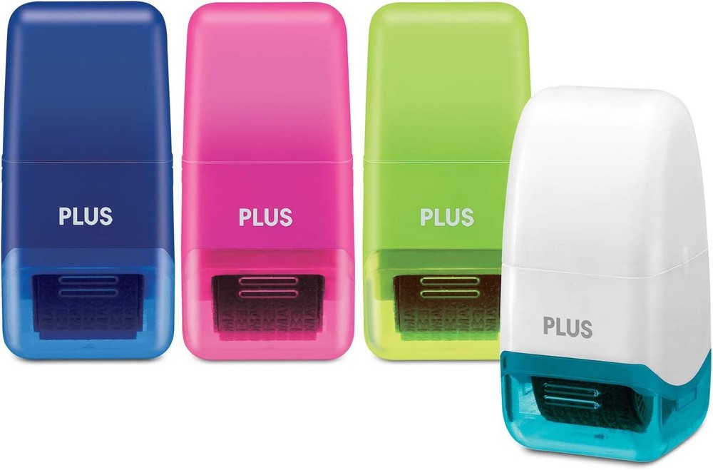 Plus Guard Your ID Identity Protection Security Prevention Stamp Roller ~ 4 PK