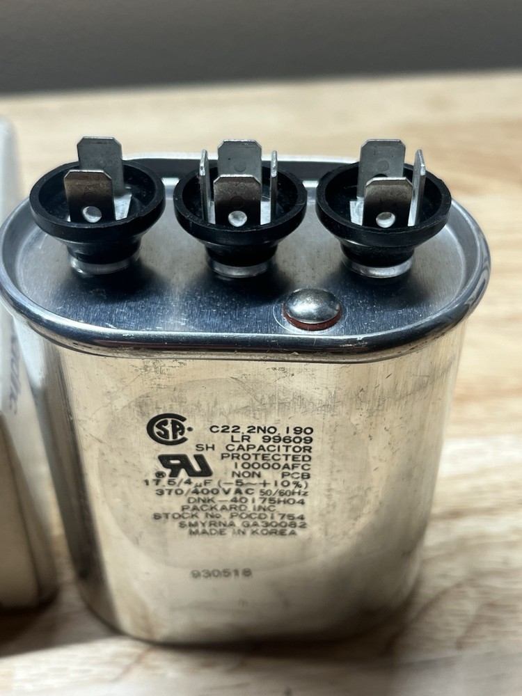 Packard POCD1754 Oval Run Capacitor 370V/400V
