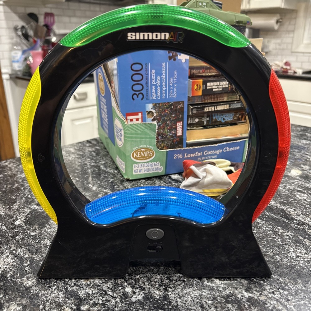 2015 Hasbro Simon Air Game Touchless Electronic Memory Game Tested Working!