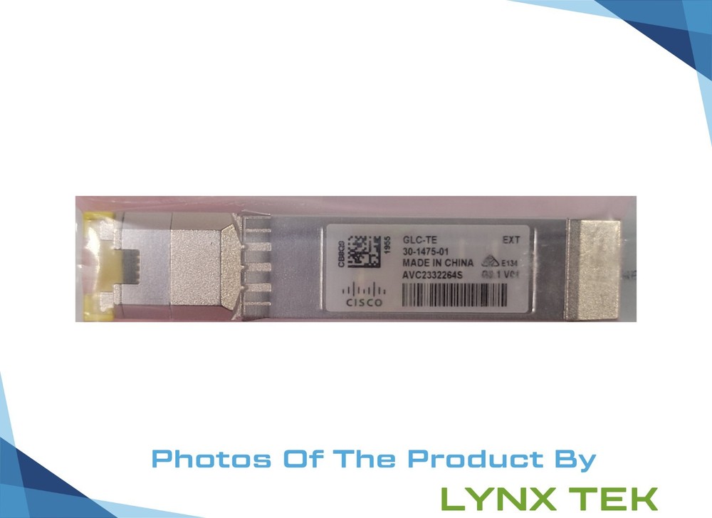 NEW Cisco GLC-TE 1000BASE-T SFP Transceiver Module (GLC-TE=)