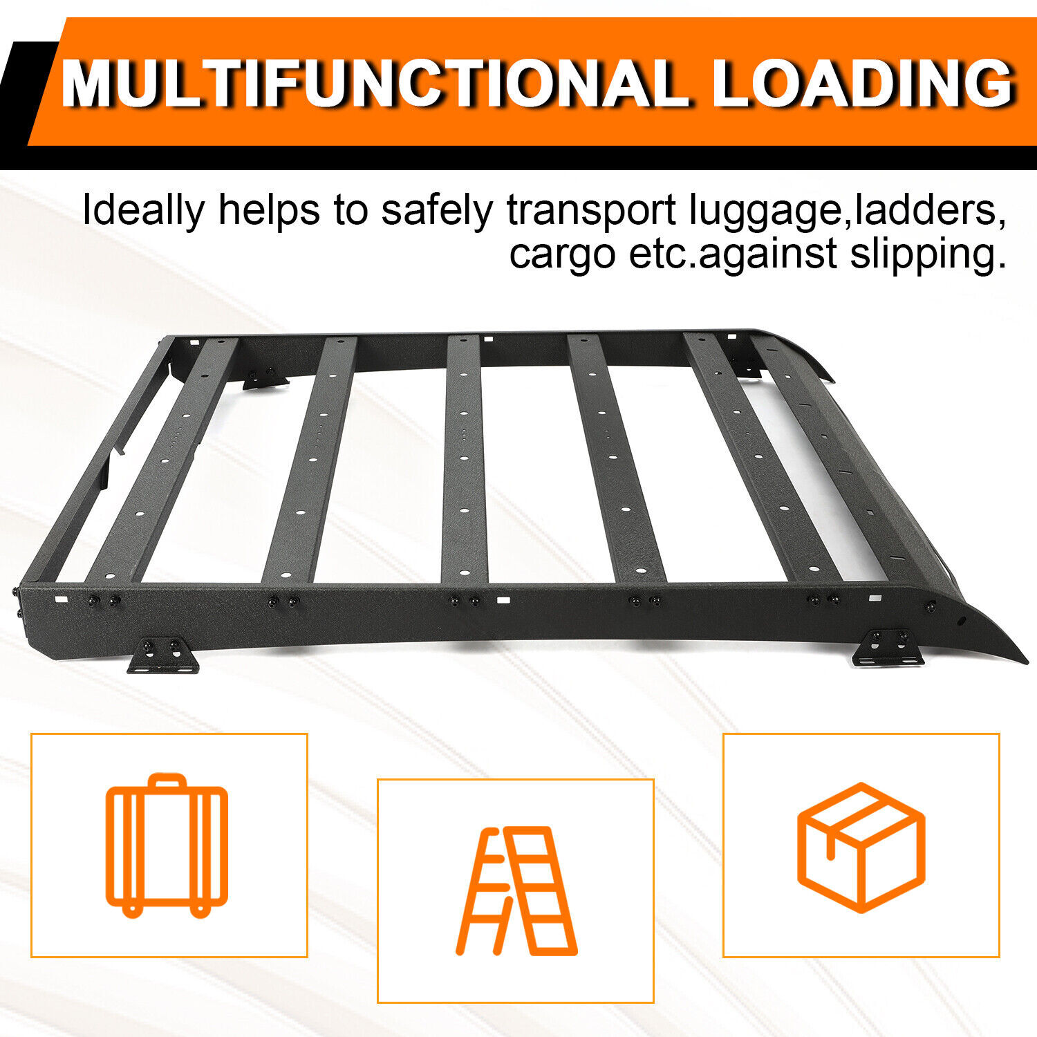 Fits Toyota Tacoma 2005-2023 Double Cab Roof Rack Luggage Storage Cargo Carrier