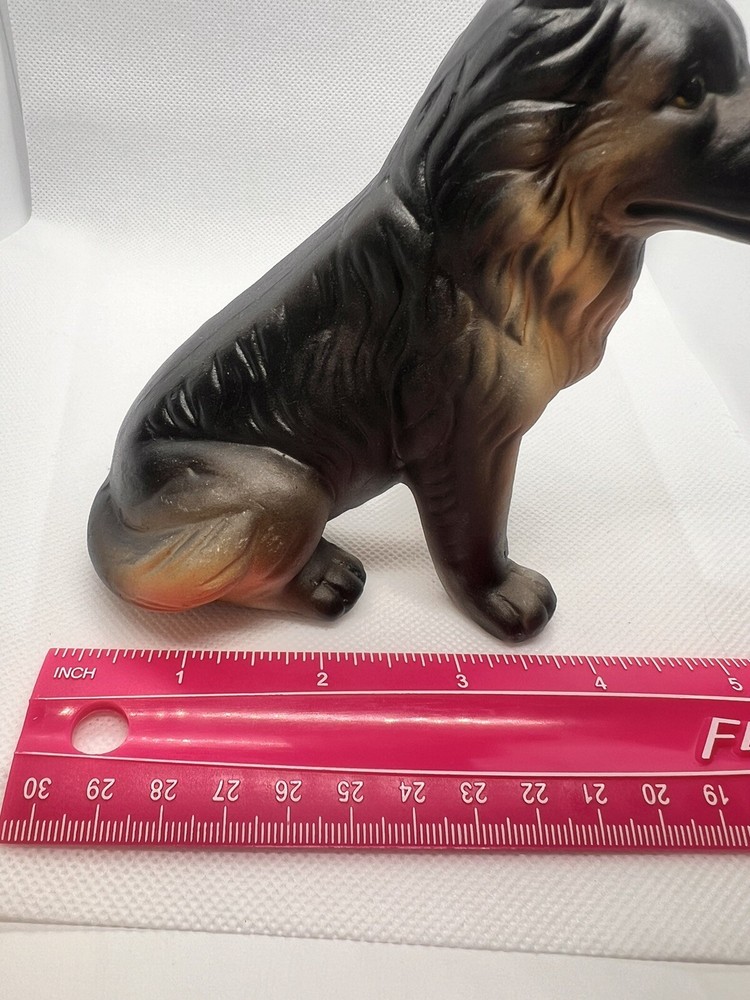 Ceramic German Shepherd Dog Figurine