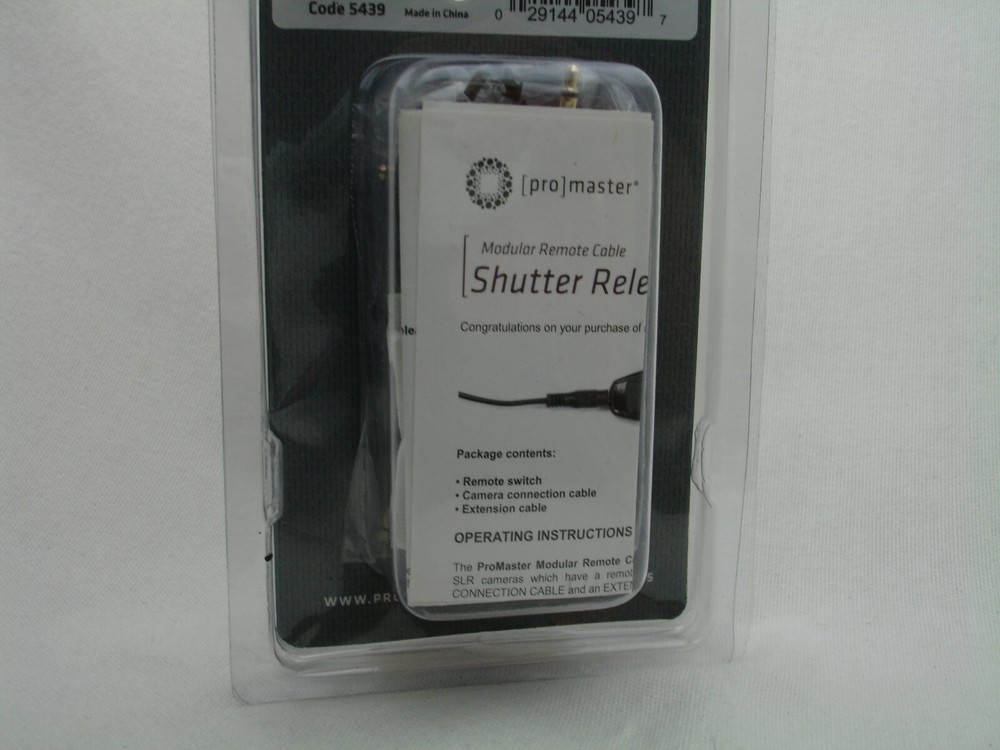 ProMaster Modular Remote Cable Shutter release, replaces CANON RS-60