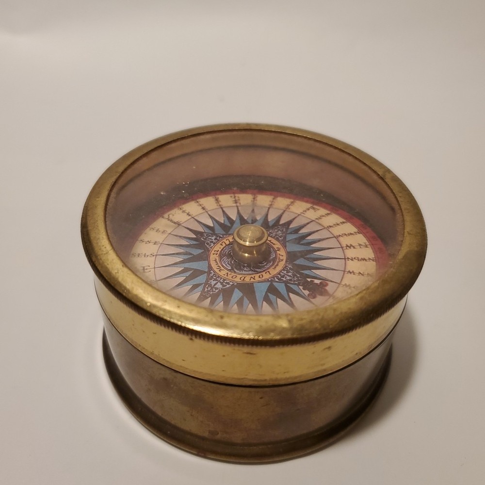 Brass Dry Card Compass