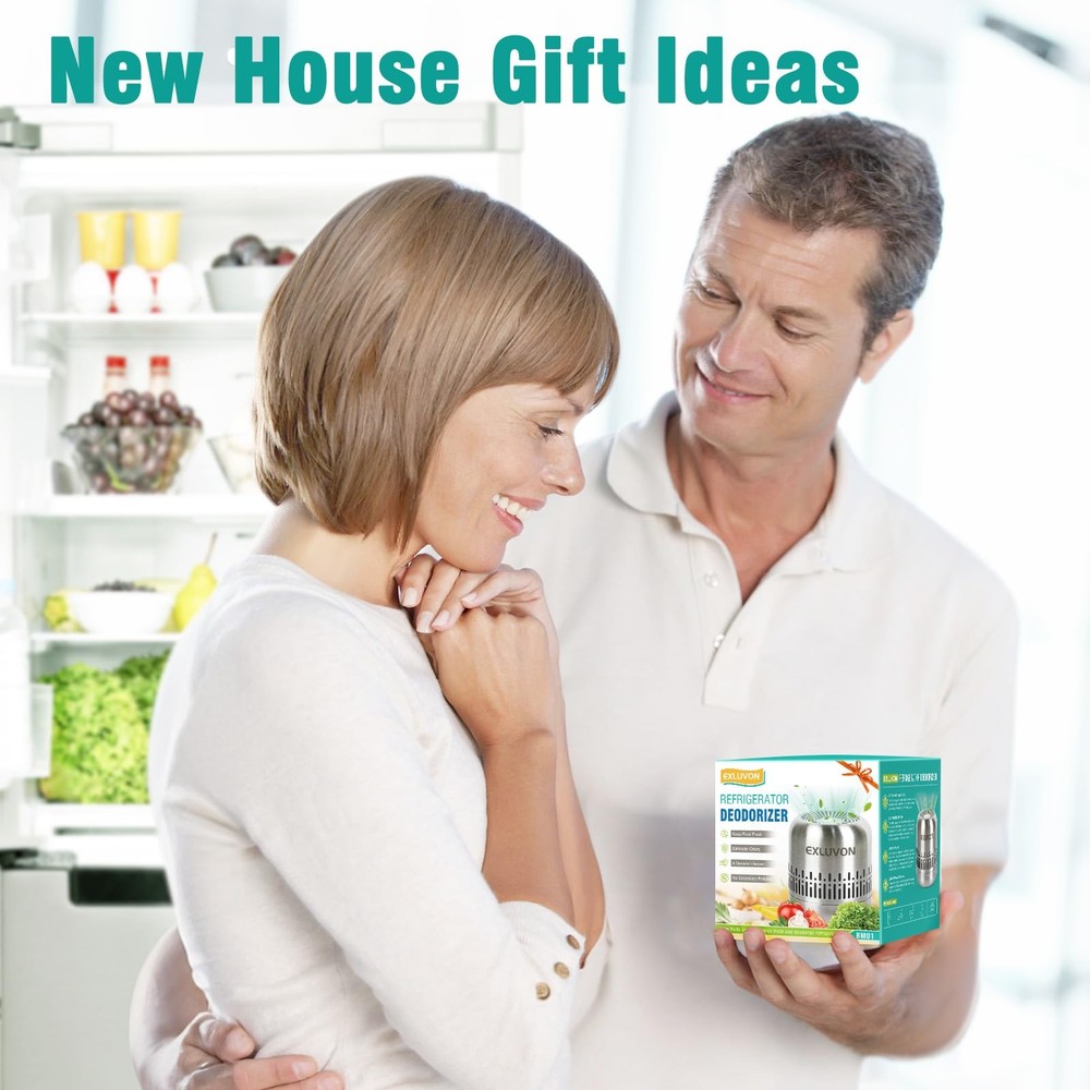 Refrigerator Deodorizer,Lasts for 10 Years Fridge Deodorizer Kitchen Gadgets ...