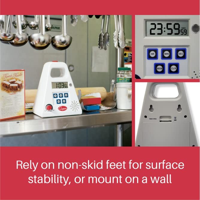 FT24-0-3 Large Single Station Digital Kitchen Timer