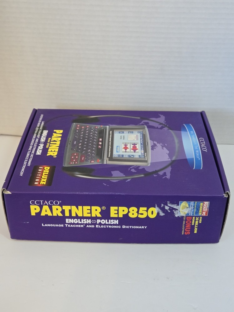ECTACO Partner EP850 English Polish Translator Talking Dictionary & Language