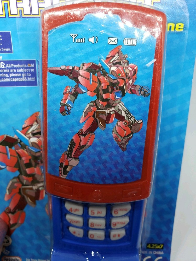 Mega Transbot Collection Toddlers First Cell Phone Interactive Fun