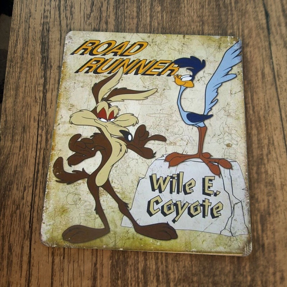 Road Runner Wile E Coyote Mouse Pad Looney Tunes