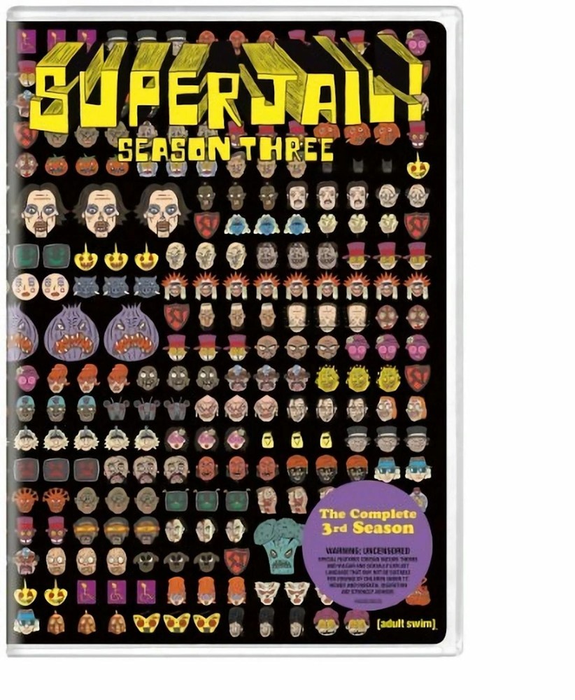 Superjail! Season Three DVD  NEW