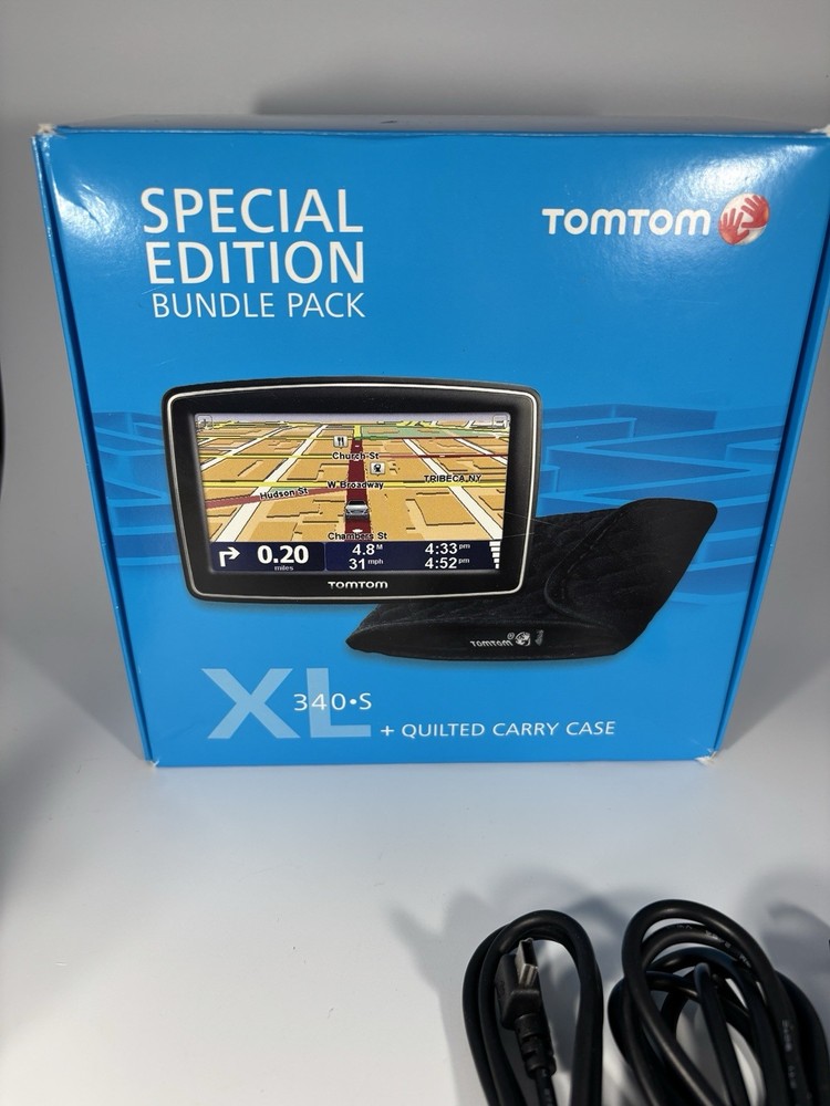 TomTom XL 340 S Special Edition Bundle Pack 4.3” TouchScreen Pre-owned