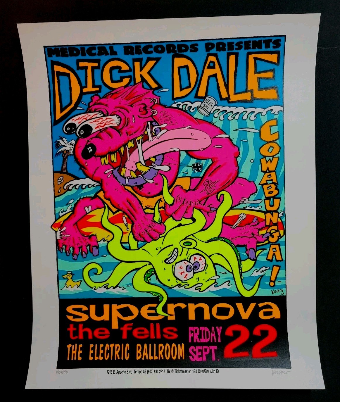 Kozik - Dick Dale Poster