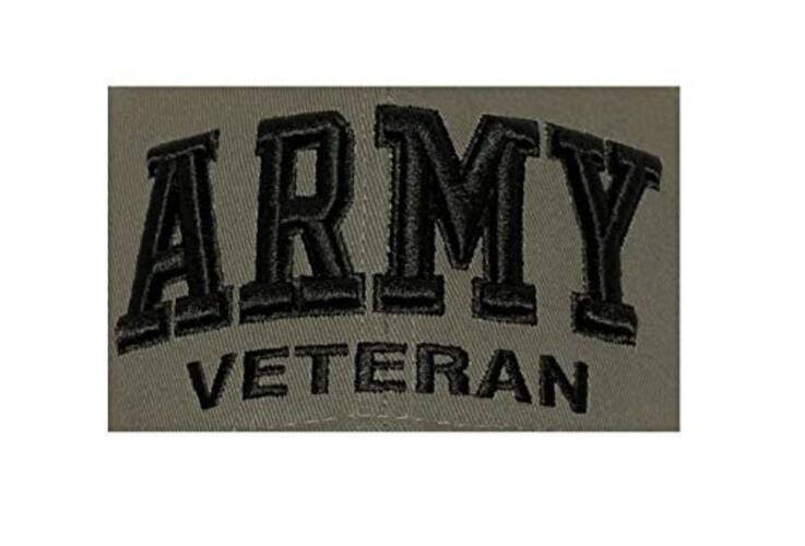 Deluxe Low Profile Army Veteran Cap, Olive Drab
