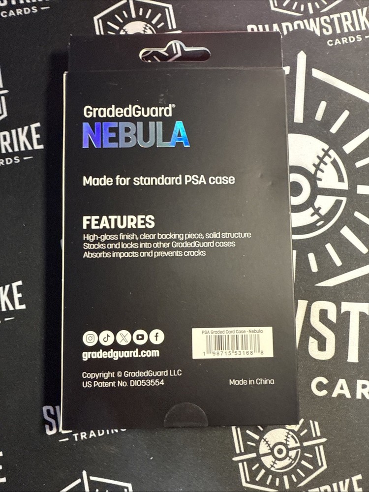 GradedGuard PSA NEBULA Graded Guard Card Protector