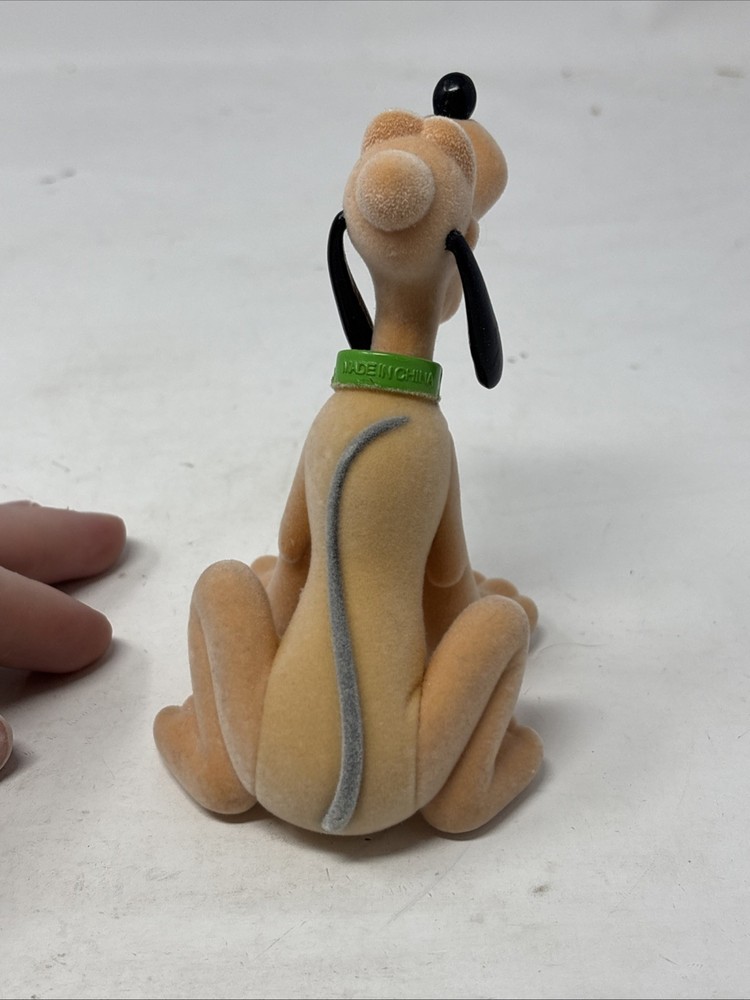 Disney Pluto Furry Textured Bobblehead. Read