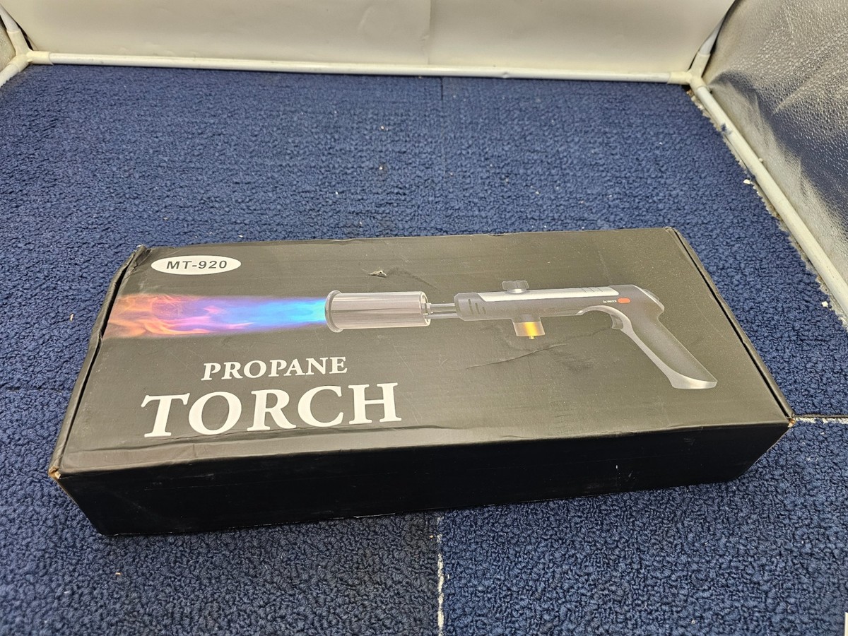 MT-920 Propane Torch Max Power Button & Safety Lock For Kitchen Cooking