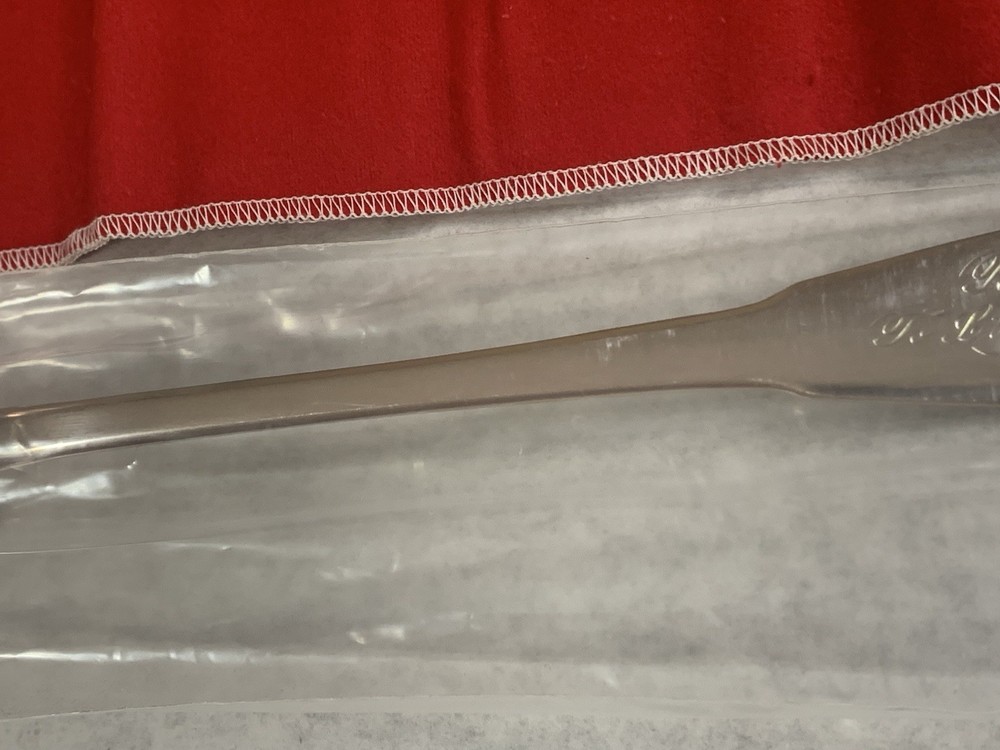 Gorham The GENERAL De ROCHAMBEAU SILVER SERVING SPOON to Lt Gov Jabez 1780 12"