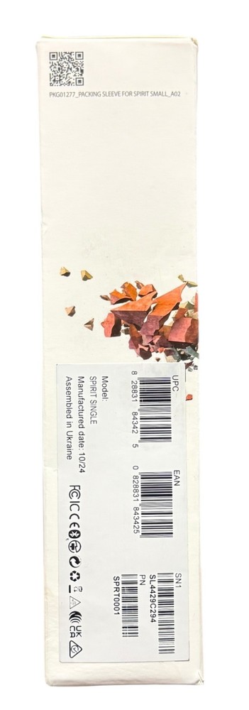 Cardo Spirit Single Bluetooth Motorcycle Intercom IP65 SPRT0001 - Open Box