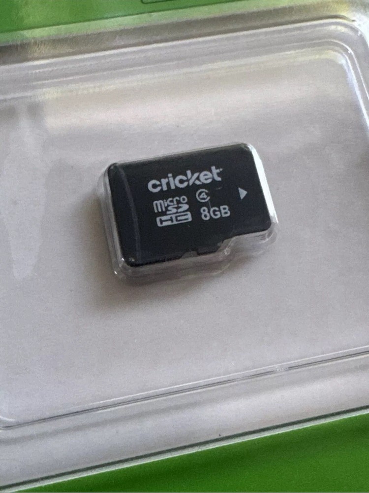 Cricket MicroSDHC 8GB Class 4 Memory Card NEW